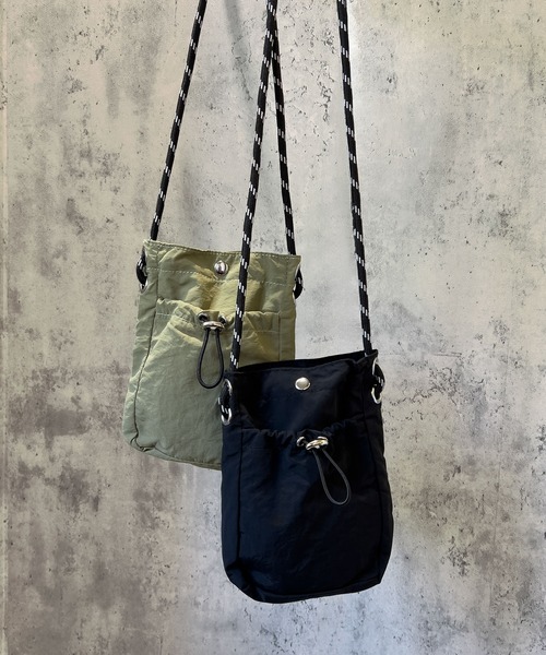 SBG（エスビー）の「SBG ナイロンパラコードミニショルダー（ショルダーバッグ・メンズ・ベージュ/カーキ/ブラック/ホワイト・FREE）」の10枚目の写真