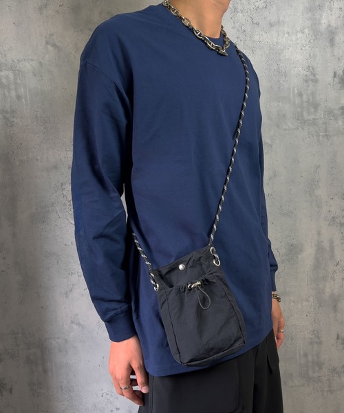 SBG（エスビー）の「SBG ナイロンパラコードミニショルダー（ショルダーバッグ・メンズ・ベージュ/カーキ/ブラック/ホワイト・FREE）」の20枚目の写真