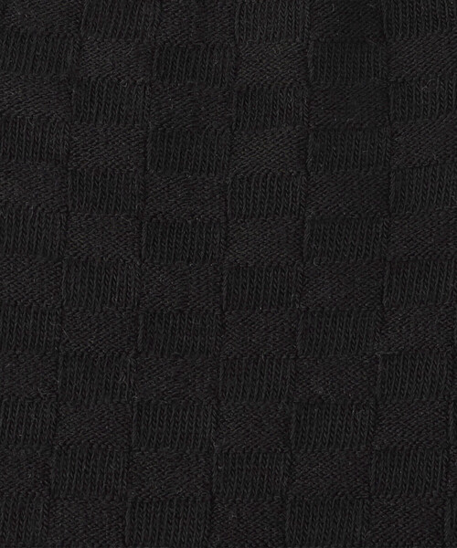 COMME CA ISM（コムサイズム）の「リンクス 市松柄 ドレスソックス（ソックス/靴下・メンズ・ブラック/ネイビー/チャコール・27cm）」の8枚目の写真