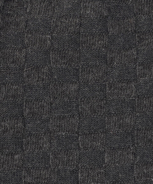 COMME CA ISM（コムサイズム）の「リンクス 市松柄 ドレスソックス（ソックス/靴下・メンズ・ブラック/ネイビー/チャコール・27cm）」の9枚目の写真