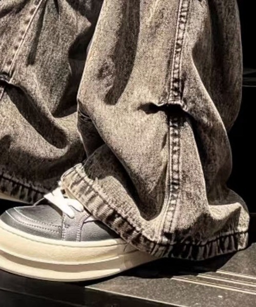 CALIFORNIA OUTFITTERS（カリフォルニア アウトフィッターズ）の「3-11B26 サイドタック フレア デニムパンツ（デニムパンツ・メンズ・ブラック・M/L/XL）」の6枚目の写真