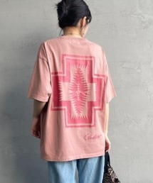 [PENDLETON/ペンドルトン] 別注 ピグメント染め ネイティブ柄バックプリントTシャツ