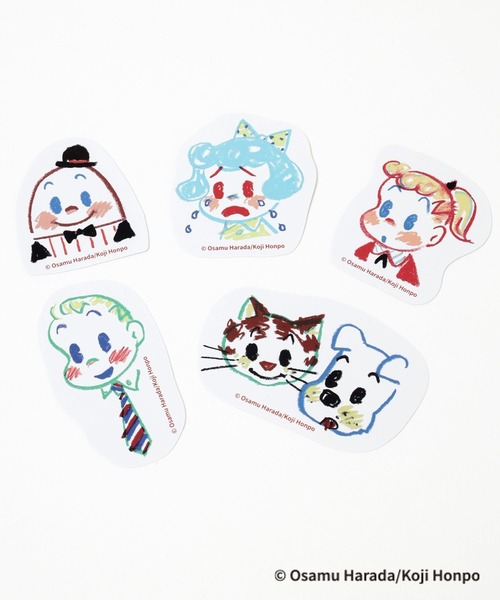 LEPSIM（レプシィム）の「【OSAMU GOODS×LEPSIM】ステッカー　251608（ステッカー/テープ・レディース・ホワイト系その他/ホワイト・ONE SIZE）」の2枚目の写真