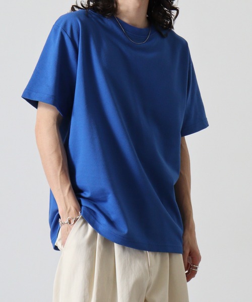 TRUSS(トラス)の「TRUSS ハニカムTシャツ(Tシャツ/カットソー・メンズ・ブラック/ホワイト/レッド/ロイヤルブルー/オレンジ/ネイビー/ライトイエロー/ライトピンク/サックスブルー/ライム/シルバーグレー・S/L/XL/M/XXL/XXXL)」の14枚目の写真