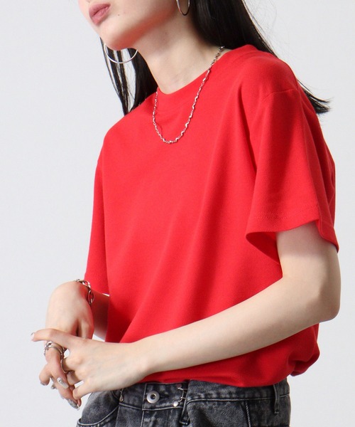 TRUSS(トラス)の「TRUSS ハニカムTシャツ(Tシャツ/カットソー・メンズ・ブラック/ホワイト/レッド/ロイヤルブルー/オレンジ/ネイビー/ライトイエロー/ライトピンク/サックスブルー/ライム/シルバーグレー・S/L/XL/M/XXL/XXXL)」の22枚目の写真