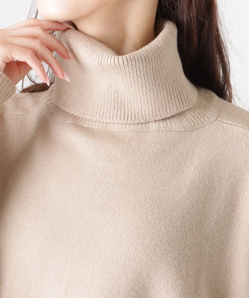 Lace Ladies(レースレディース)の「【2点セット】 クルーネック ニットワンピース&プルオーバー(ワンピース・レディース・ブラック/グレー/グレイッシュベージュ・FREE/S)」の21枚目の写真