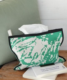 Sowel.（ソエル）の「【 Sowel. / ソエル 】 ジャガード デザイン ニット ティッシュケース #（収納グッズ）」