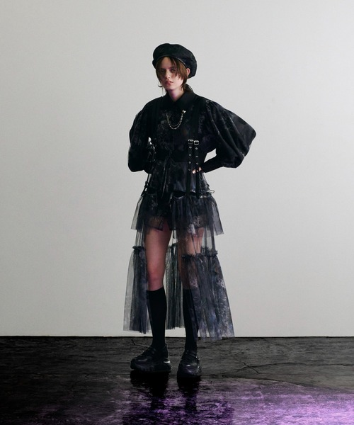 HARE(ハレ)の「ジャガードデザインベレー帽(HARE)(ハンチング/ベレー帽・レディース・ブラック・FREE)」の18枚目の写真