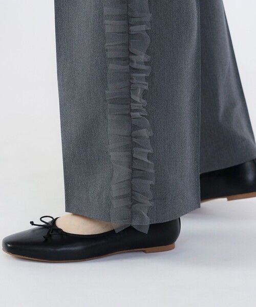 BEAMS HEART（ビームスハート）の「チュールライン パンツ（その他パンツ・レディース・カーキ/グレー・FREE）」の15枚目の写真