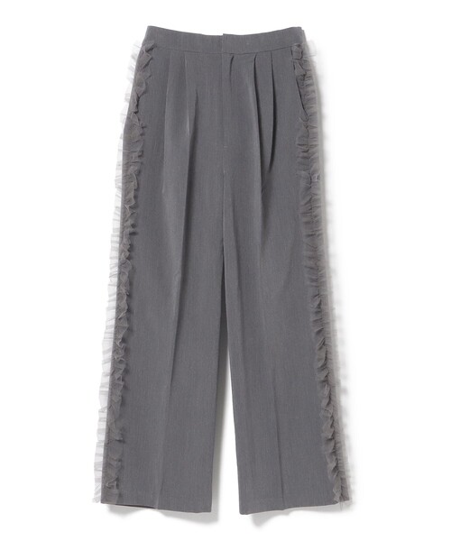 BEAMS HEART（ビームスハート）の「チュールライン パンツ（その他パンツ・レディース・カーキ/グレー・FREE）」の16枚目の写真