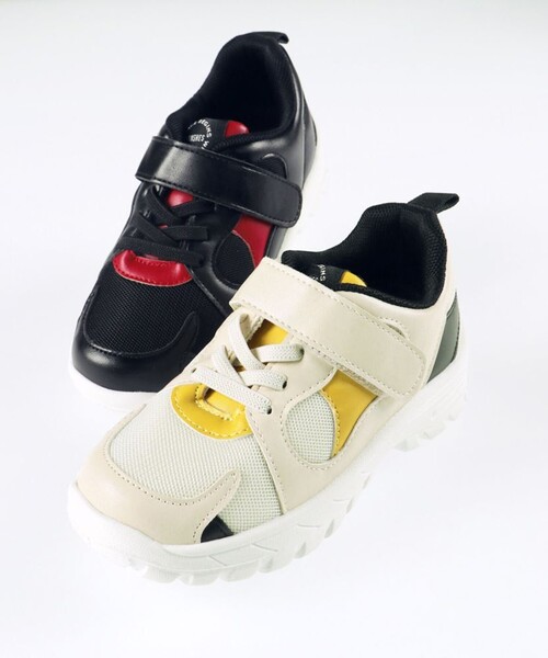 BRANSHES(ブランシェス)の「【足育】配色スニーカー(スニーカー・キッズ・ブラック/アイボリー・17.0cm/21.0cm/20.0cm/19.0cm/18.0cm)」の19枚目の写真