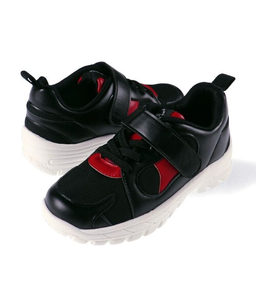 BRANSHES(ブランシェス)の「【足育】配色スニーカー(スニーカー・キッズ・ブラック/アイボリー・17.0cm/21.0cm/20.0cm/19.0cm/18.0cm)」の22枚目の写真