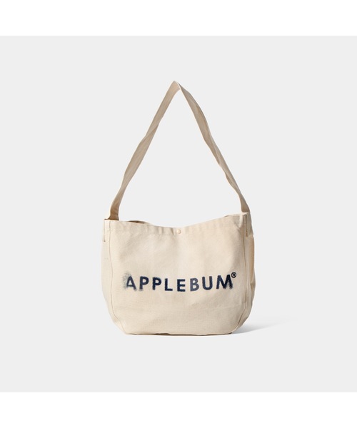 APPLEBUM（アップルバム）の「Blurry Logo Shoulder Bag [TiEDYE FREAK]（ショルダーバッグ・メンズ・ナチュラル/ブラック・FREE）」の6枚目の写真