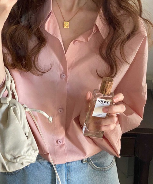 オーバーサイズベーシックシンプルシャツ（シャツ/ブラウス）｜CADBURY（キャドバリー）