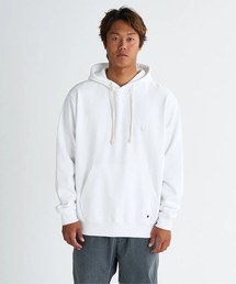 QS LOGO SWEAT PARKA /クイックシルバーバックロゴプリントプルオーバーパーカー