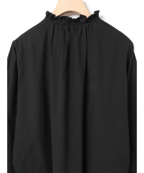 MidiUmi(ミディウミ)の「MidiUmi フリルカラーギャザーネックシャツ(シャツ/ブラウス・レディース・ブラック/オフホワイト・FREE)」の18枚目の写真