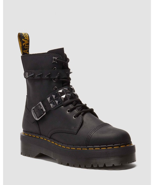ドクターマーチン8ホールブーツ 27cm Dr. Martens/ドクターマーチン 1460 ZIP BEX ホワイトステッチ 8