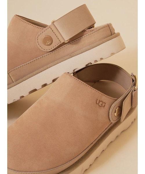 UGG(アグ)の「【UGG】W Goldenstar Villa Clog(スリッポン・レディース・ベージュ・24cm/23cm/23.5cm/24.5cm/25cm/22.5cm)」の2枚目の写真