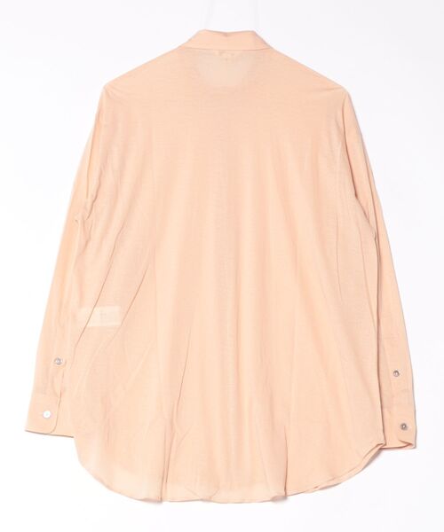 SALE！アンフィル unfil レギュラーカラーシャツ ツイストコットン シアージャージー WVSP-UW115 SALE！40%OFF】unfil アンフィル レギュラーカラーシャツ