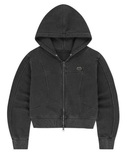 さらに100円引き◆MAHAGRID◆L.Y.P. PIGMENT HOODIE SUN LOGO PIGMENT ZIP UP HOODIE[NAVY] - MAHAGRID
