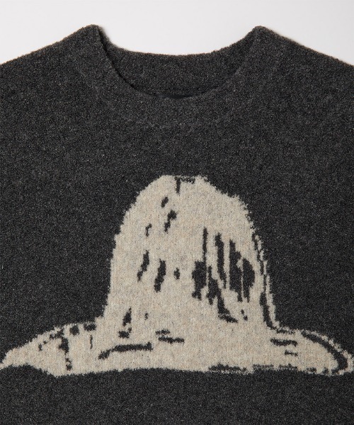 soduk（スドーク）の「【soduk】painter's hat knit top（ニット/セーター・レディース・ブラック/グレー/ホワイト・ONE SIZE）」の20枚目の写真