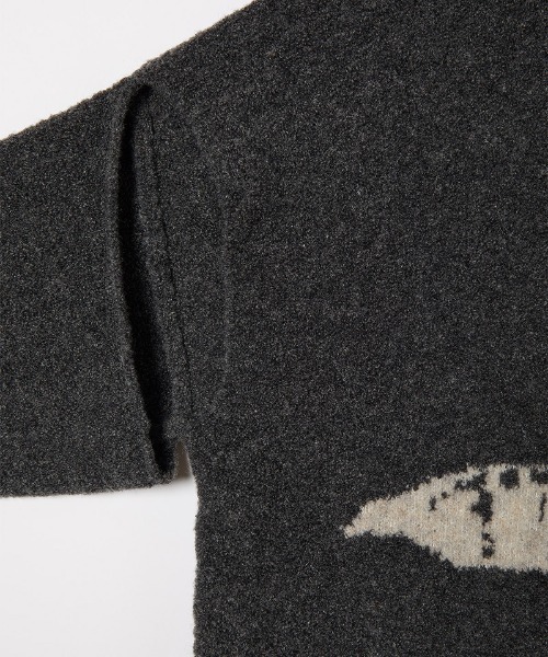soduk（スドーク）の「【soduk】painter's hat knit top（ニット/セーター・レディース・ブラック/グレー/ホワイト・ONE SIZE）」の21枚目の写真