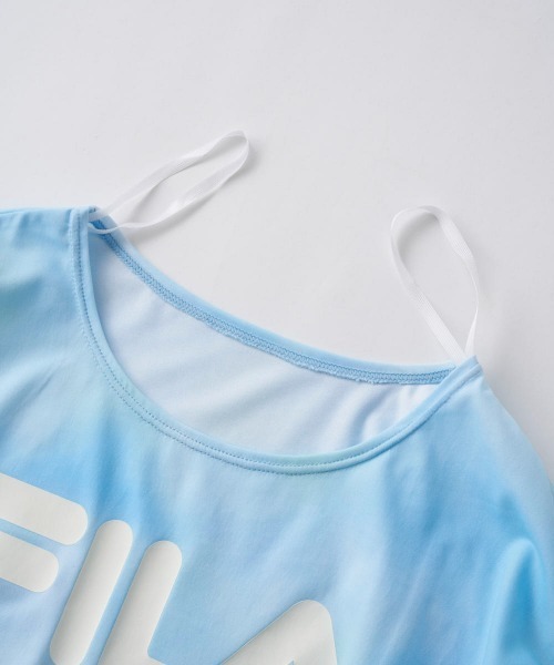 FILA(フィラ)の「ロゴTシャツ付き 3点セット水着(水着・キッズ・パープル/サックスブルー・160/150/140/130/170)」の13枚目の写真