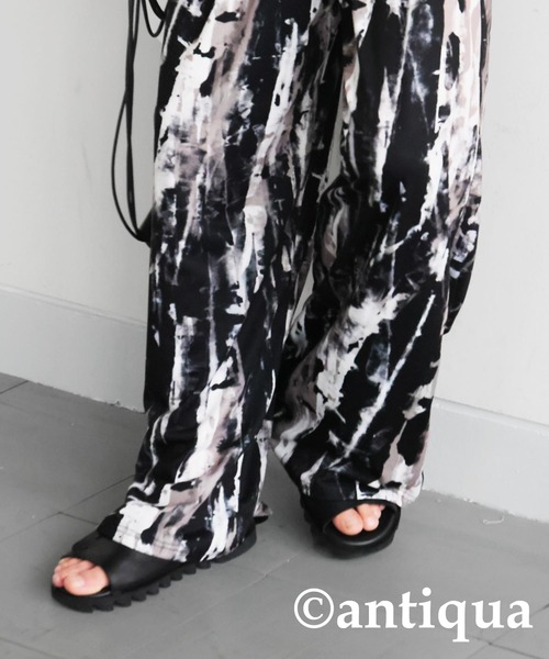 antiqua(アンティカ)の「タイダイ柄パンツ(その他パンツ・レディース・ブラックミックス・MEDIUM/LARGE)」の14枚目の写真