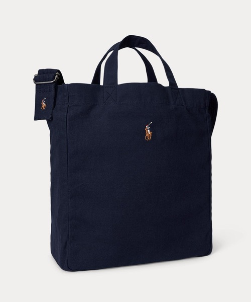 キャンバス ショッパー トート（トートバッグ）｜POLO RALPH LAUREN