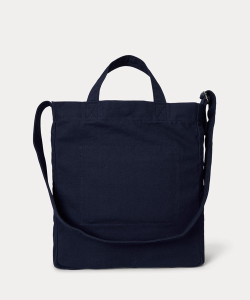 キャンバス ショッパー トート（トートバッグ）｜POLO RALPH LAUREN