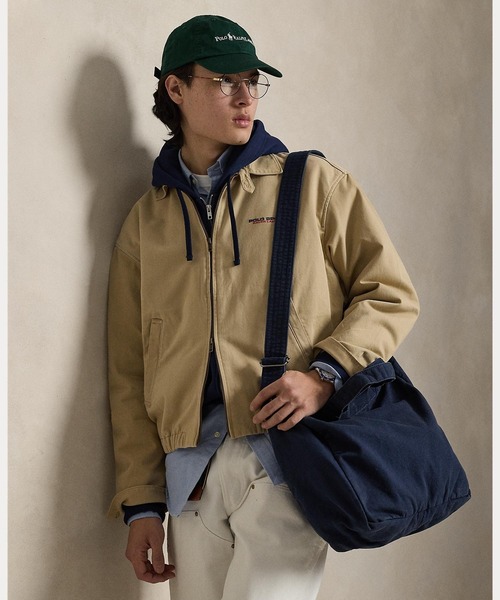 POLO RALPH LAUREN（ポロ ラルフ ローレン）の「キャンバス ショッパー トート（トートバッグ・メンズ・ネイビー系1・ONE）」の10枚目の写真