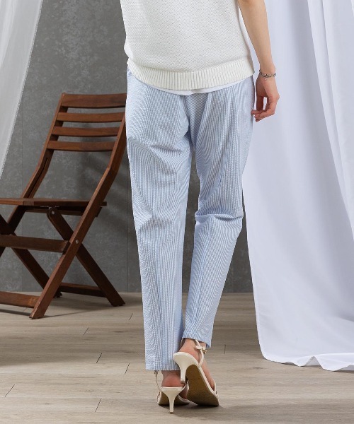 STUDIO PICONE(スタジオピッコーネ)の「サッカーストライプ速乾パンツ(その他パンツ・レディース・ネイビー/ブルー・LL/L/M/S)」の18枚目の写真