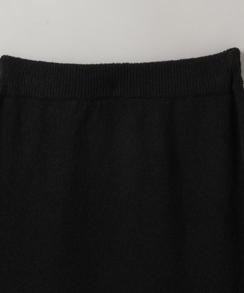 JEANASIS（ジーナシス）の「ブークレニットナロースカート/324896（スカート・レディース・ピンク/ブラック/ブラウン系その他・FREE）」の5枚目の写真