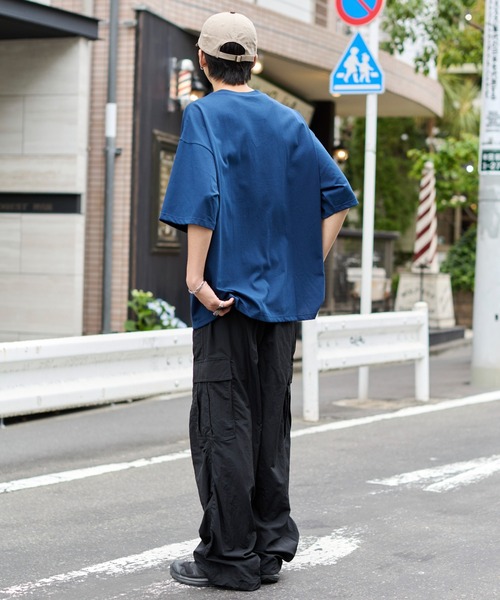 WEGO（ウィゴー）の「WEGO/ナイロンイージーカーゴパンツ（カーゴパンツ・メンズ・カーキ/ネイビー/ブラック/ライトグレー/ピンク・MEDIUM/LARGE）」の21枚目の写真