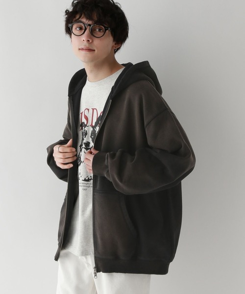 RAGEBLUE（レイジブルー）の「ヴィンテージライク/裏毛ダブルジップパーカー（パーカー・メンズ・その他19/グレー系その他/ネイビー・MEDIUM/FREE）」の14枚目の写真