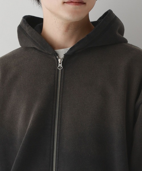 RAGEBLUE（レイジブルー）の「ヴィンテージライク/裏毛ダブルジップパーカー（パーカー・メンズ・その他19/グレー系その他/ネイビー・MEDIUM/FREE）」の22枚目の写真