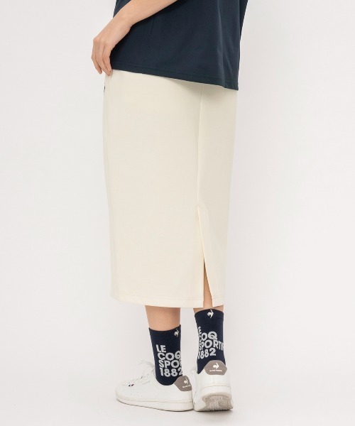 le coq sportif（ルコックスポルティフ）の「スウェットタイトスカート（スカート・レディース・ネイビー/ホワイト・S/M/L/XL）」の10枚目の写真