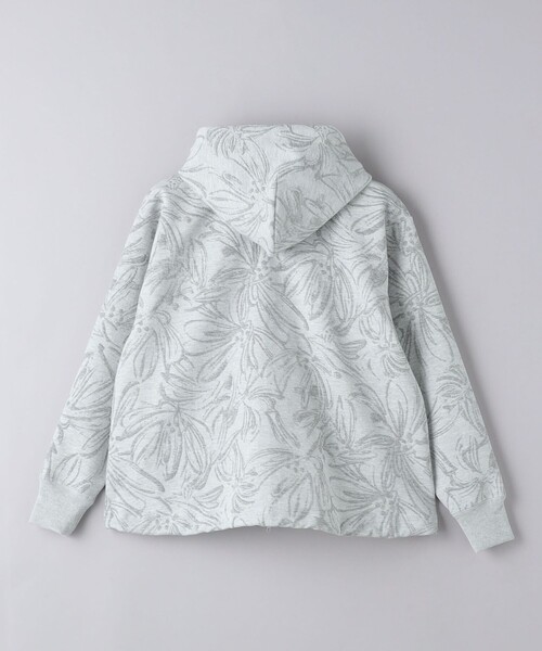 UNITED ARROWS（ユナイテッドアローズ）の「BOTANY ジャガード スウェット パーカー（パーカー・レディース・ホワイト/ライトグレー・FREE）」の9枚目の写真