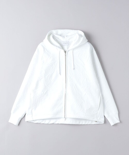 ユナイテッドアローズ キルトジャガード スウェット ホワイト UNITED ARROWS - ユナイテッドアローズ キルトジャカード