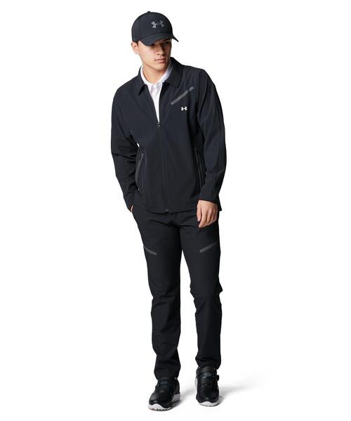 UNDER ARMOUR(アンダーアーマー)の「UAドライブ ストレッチウーブン 3D ジャケット(ゴルフ/メンズ)(その他アウター・メンズ・ブラック・M/L/XL/S)」の3枚目の写真