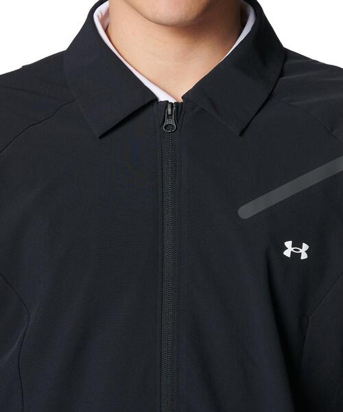 UNDER ARMOUR(アンダーアーマー)の「UAドライブ ストレッチウーブン 3D ジャケット(ゴルフ/メンズ)(その他アウター・メンズ・ブラック・M/L/XL/S)」の4枚目の写真