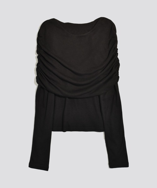 tシャツ 「kiehtova」SHEER COVER LONG TEE/シアーカバーロング ティーシャツ レディース kiehtova】SHEER COVER LONG TEE/シアーカバーロング ティー