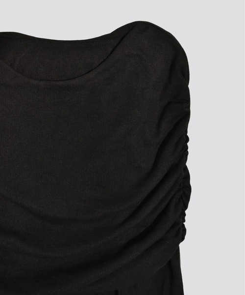 tシャツ 「kiehtova」SHEER COVER LONG TEE/シアーカバーロング ティーシャツ レディース kiehtova】SHEER COVER LONG TEE/シアーカバーロング ティー