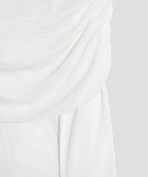 tシャツ 「kiehtova」SHEER COVER LONG TEE/シアーカバーロング ティーシャツ レディース kiehtova】SHEER COVER LONG TEE/シアーカバーロング ティー