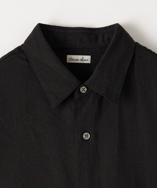 Steven Alan(スティーブンアラン)の「<Steven Alan> ドレープ コードレーン レギュラーカラー ショートスリーブ シャツ ALINE LOOSE CASUAL(シャツ/ブラウス・メンズ・ネイビー/ナチュラル・XL/L/M/S)」の21枚目の写真