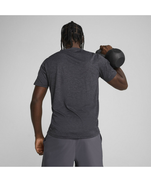 PUMA（プーマ）の「PUMA プーマ メンズ トレーニング TAD エッセンシャル ヘザー キャット 半袖（Tシャツ/カットソー・メンズ・ブラック系その他/ブラック/カーキ・MEDIUM/LARGE/SMALL/XX-LARGE/X-LARGE）」の7枚目の写真