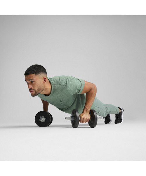 PUMA（プーマ）の「PUMA プーマ メンズ トレーニング TAD エッセンシャル ヘザー キャット 半袖（Tシャツ/カットソー・メンズ・ブラック系その他/ブラック/カーキ・MEDIUM/LARGE/SMALL/XX-LARGE/X-LARGE）」の12枚目の写真