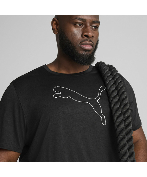 PUMA（プーマ）の「PUMA プーマ メンズ トレーニング TAD エッセンシャル ヘザー キャット 半袖（Tシャツ/カットソー・メンズ・ブラック系その他/ブラック/カーキ・MEDIUM/LARGE/SMALL/XX-LARGE/X-LARGE）」の19枚目の写真