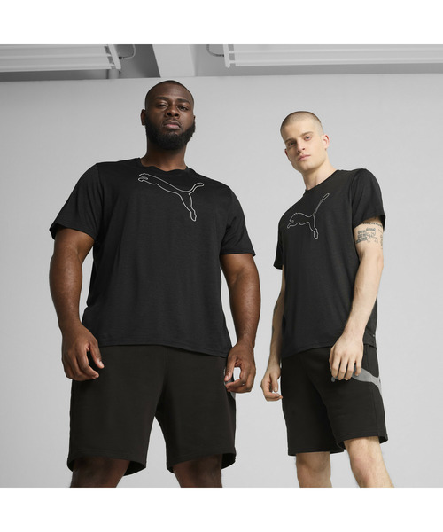 PUMA（プーマ）の「PUMA プーマ メンズ トレーニング TAD エッセンシャル ヘザー キャット 半袖（Tシャツ/カットソー・メンズ・ブラック系その他/ブラック/カーキ・MEDIUM/LARGE/SMALL/XX-LARGE/X-LARGE）」の6枚目の写真