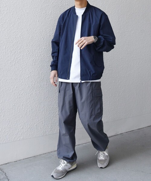 SHIPS any（シップス エニィ）の「SHIPS any:〈洗濯機可能〉スマート ワイド イージー カーゴ パンツ◇（カーゴパンツ・メンズ・ブラック/オリーブ/チャコールグレー・MEDIUM/SMALL/X-LARGE/LARGE）」の11枚目の写真